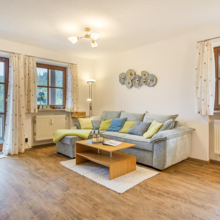 Ferienwohnung Zellertalblick - Appartement 1 Chambre Supérieur avec Balcon - 1