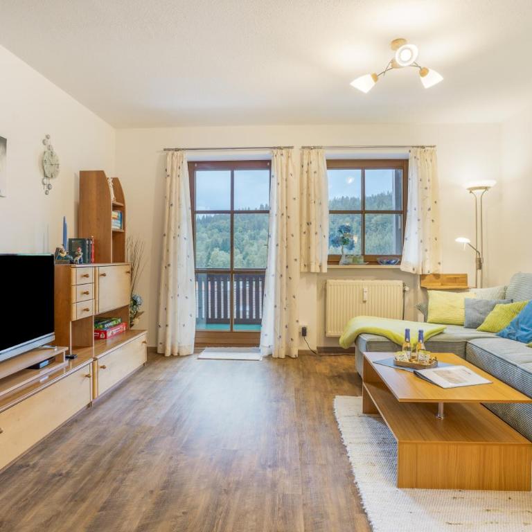 Ferienwohnung Zellertalblick - Appartement 1 Chambre Supérieur avec Balcon - 2