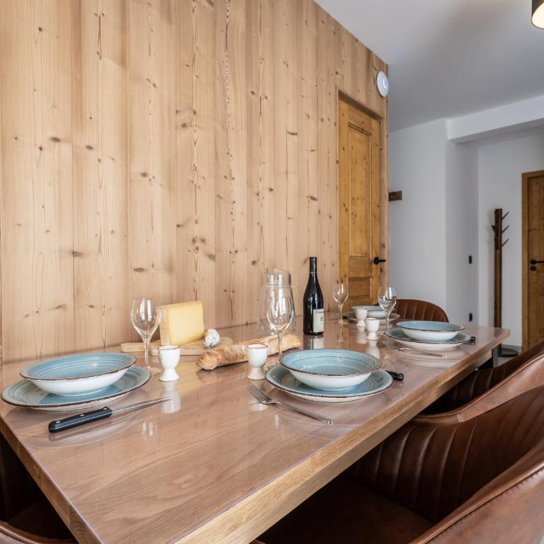Appartement cosy 2 pièces à Plagne Montalbert, proche pistes et commerces, avec garage et wifi - FR-1-755-19 - Apartamento - 8
