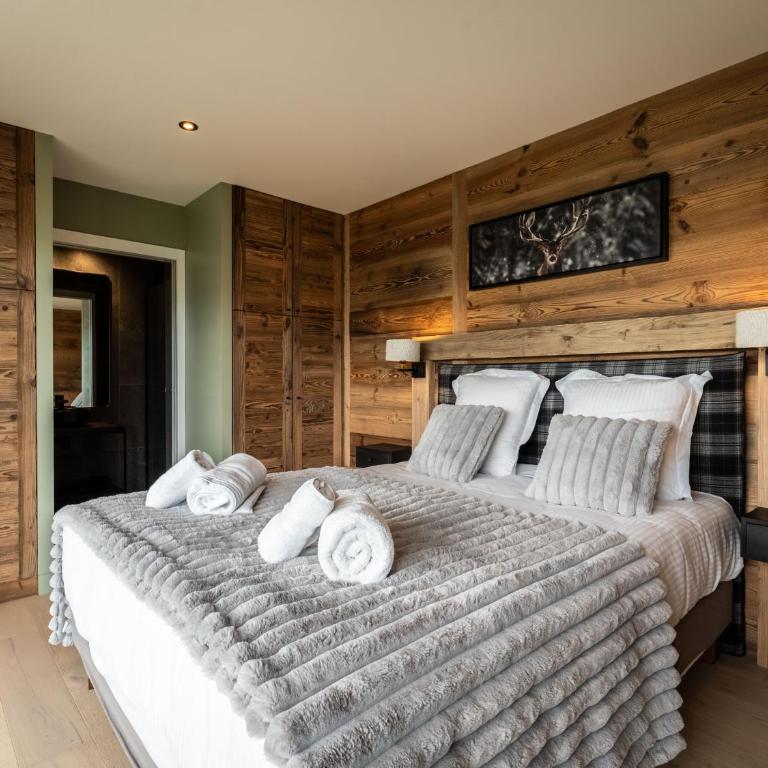 Splendide chalet 6 pièces, jacuzzi et sauna, proche pistes à La Plagne Montalbert - FR-1-755-24 - Chalet - 19