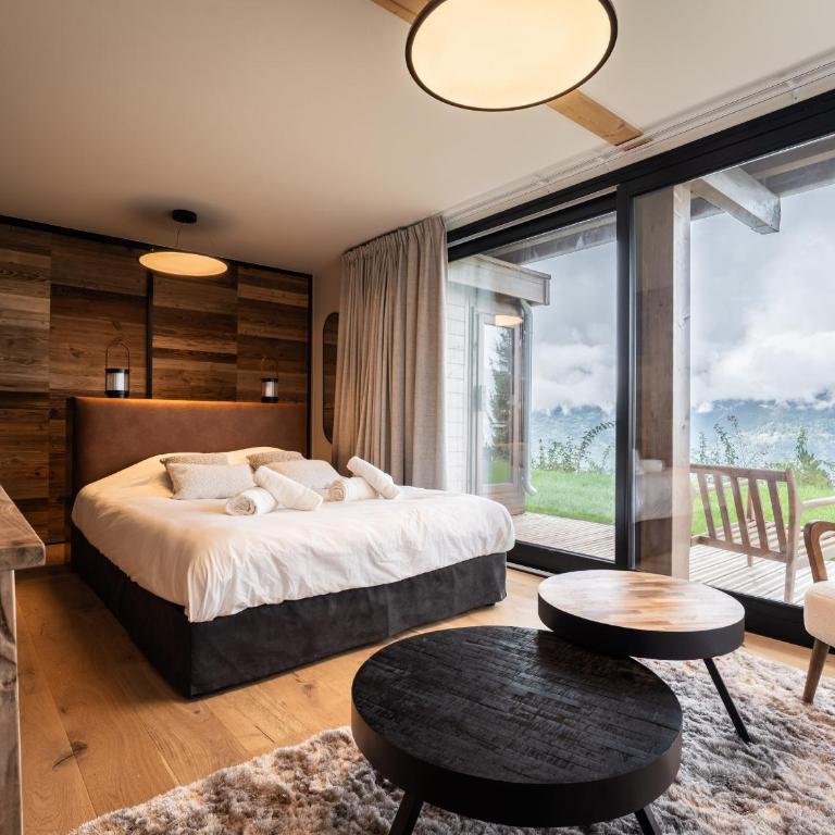 Chalet Neuf à La Plagne - 3Niv, 12pers, Sauna, Parking, WiFi - FR-1-755-40 - Chalet - 24