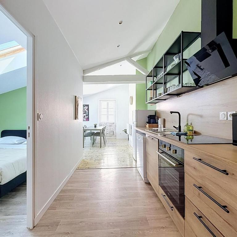 HyperCentre Jaude 6pers 2 chambres Blatin B - Appartement 2 Chambres - 7