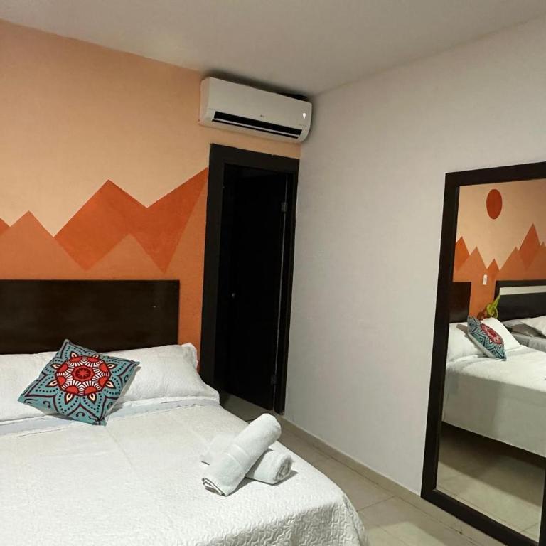 APARTAHOTEL BEIRUT INN - Habitación Doble - 2 camas - 7