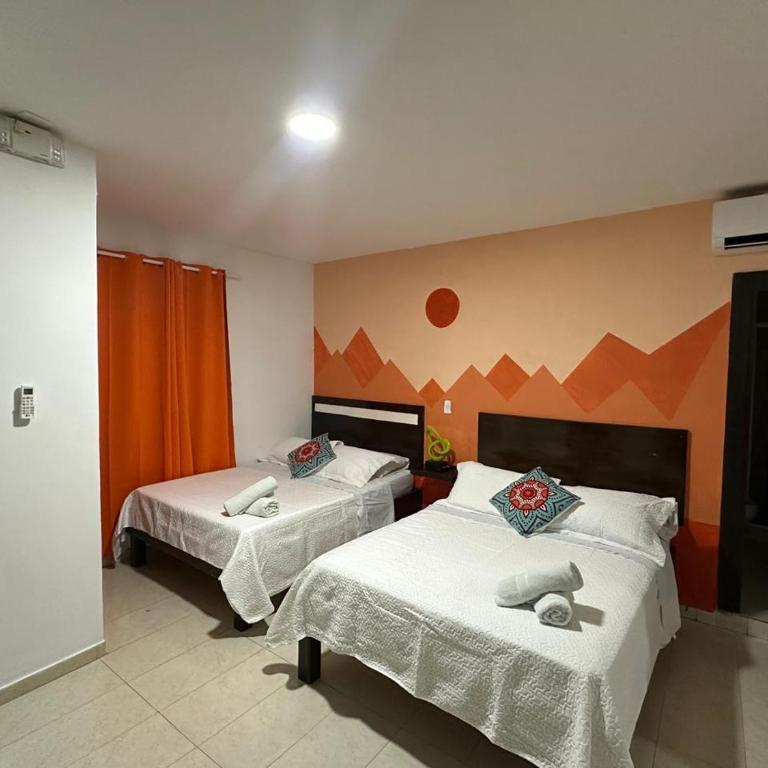 APARTAHOTEL BEIRUT INN - Habitación Doble - 2 camas - 8