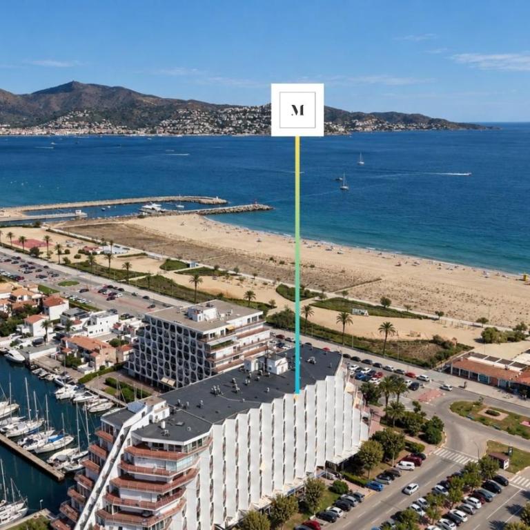 Milenial Immo - Estudio Empuriabrava con vistas al canal cerca de la playa - Estudio con vistas al mar - 1