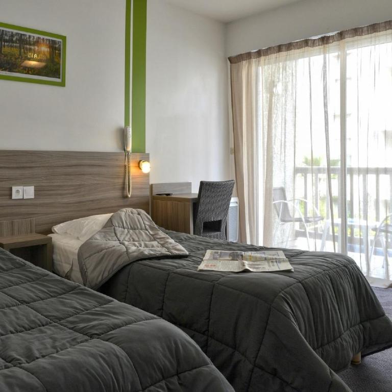 Hôtel Le Relais Dax - Chambre Lits Jumeaux avec Balcon - 1
