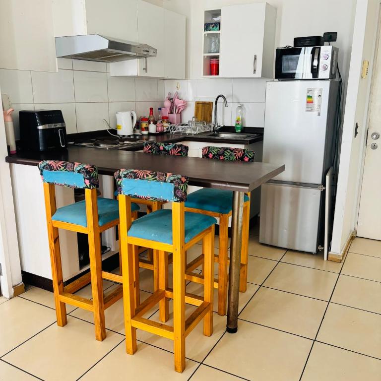 Departamento equipado, sin estacionamiento para 4 personas - Apartamento de 2 dormitorios - 4