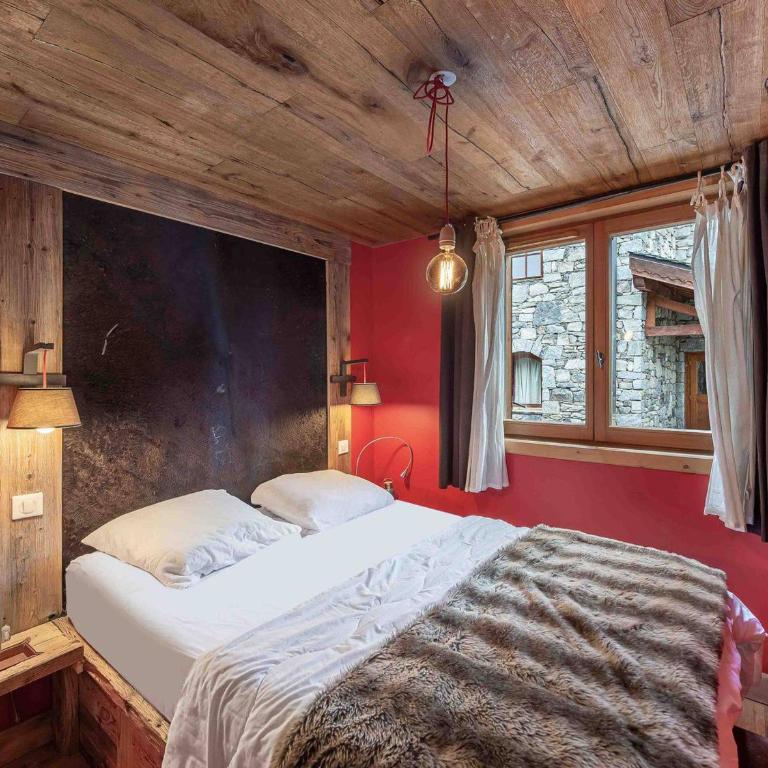 Appartement à Courchevel 1300 pour 8 pers, au pied des pistes avec sauna - FR-1-568-54 - Apartamento - 10