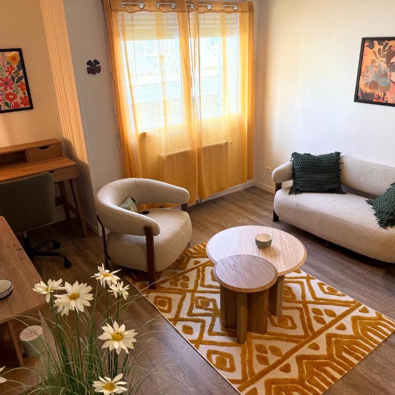 Le Topette, T2 au pied du palais des congrès et du jardin des plantes - One-Bedroom Apartment - 1