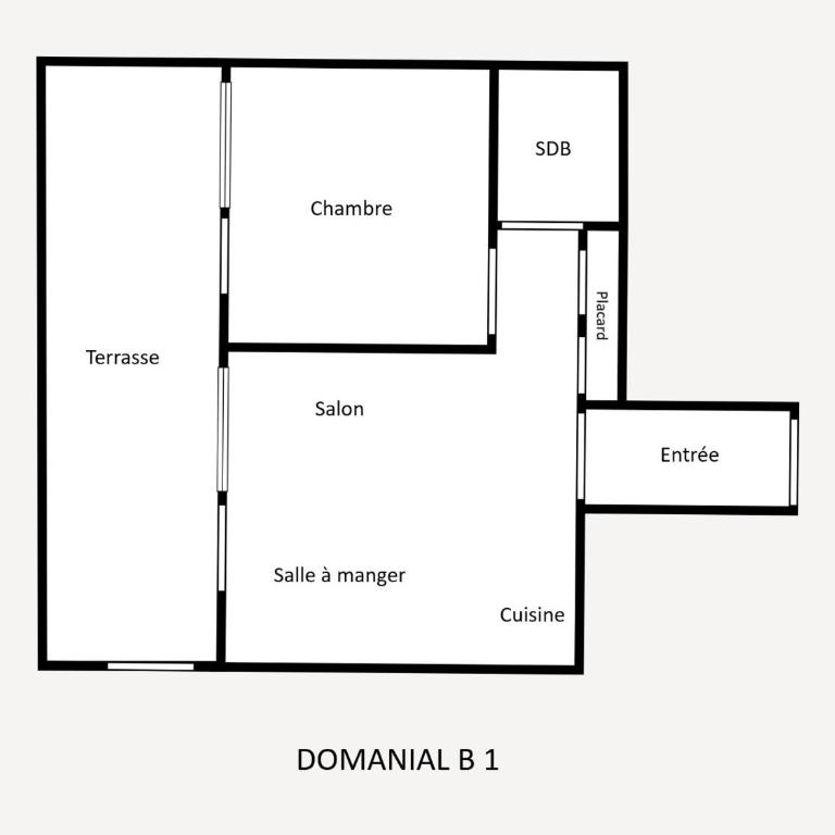 2 pièces avec terrasse sud, proche pistes et commerces, garage, animaux acceptés - FR-1-304-54 - Apartamento (4 adultos) - 9