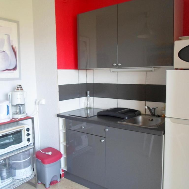 Appartement à 5 min des Thermes, Animaux admis, Balcon - Studio - 12