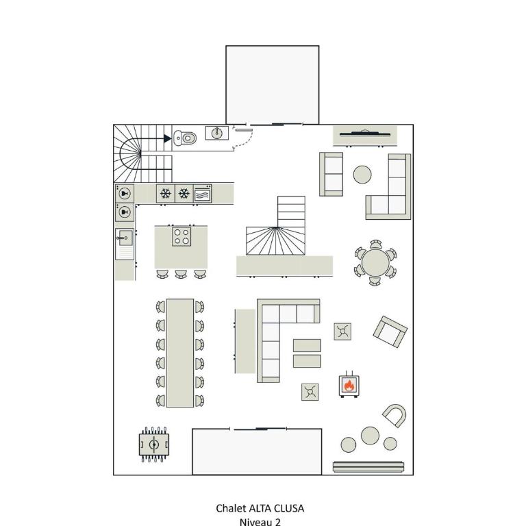Chalet 5★, 15 pers, piscine intérieure, vue montagnes, 7 ch, terrasse, animaux acceptés - FR-1-304-299 - Chalet - 26