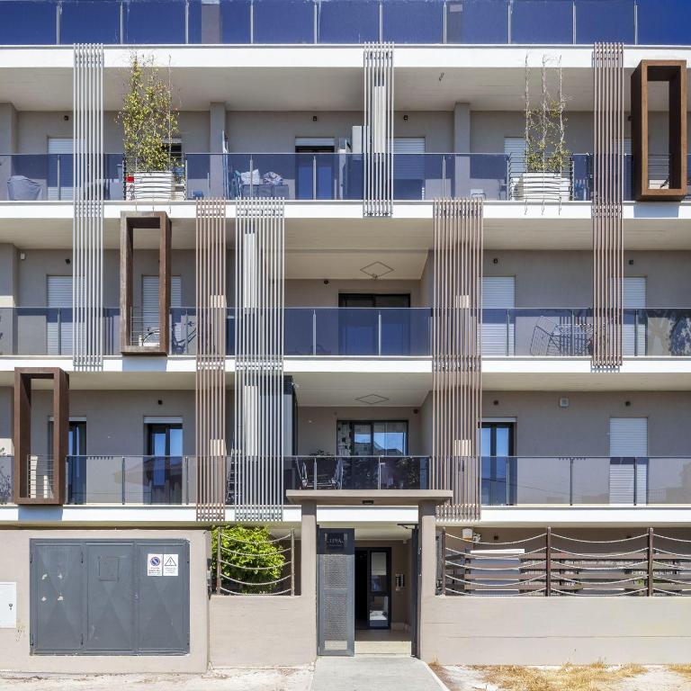 Parking, FCO Airport & Beach - River Breeze - Apartamento de 1 Dormitorio con balcón y vistas a la ciudad - 24
