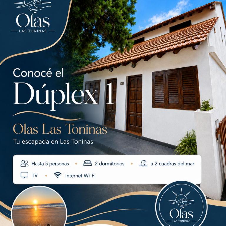Olas Las Toninas - Two-Bedroom House - 1