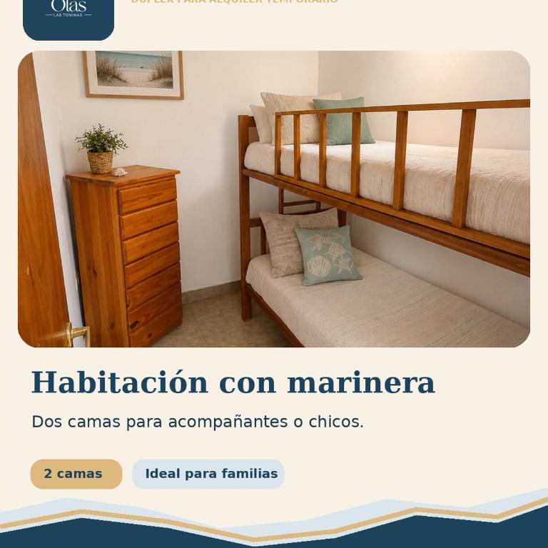 Olas Las Toninas - Two-Bedroom House - 3