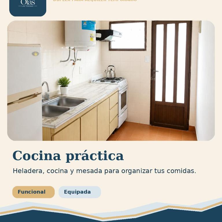 Olas Las Toninas - Two-Bedroom House - 4