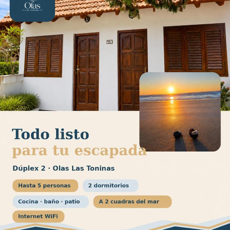 Olas Las Toninas - Two-Bedroom House - 14