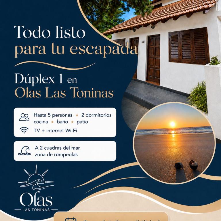 Olas Las Toninas - Two-Bedroom House - 7