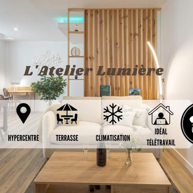 L'Atelier Lumière - Design, télétravail et hypercentre troyen - Appartement 1 Chambre - 1