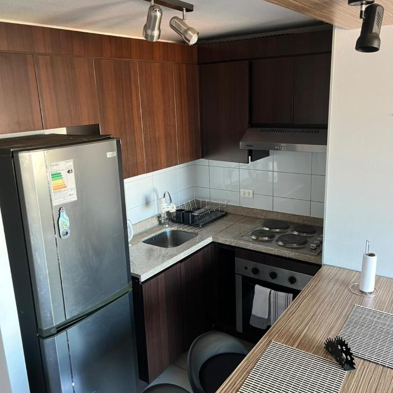 Depto 2D2B metro Irarrázaval, Movistar Arena, piscina - Two-Bedroom Apartment - 4