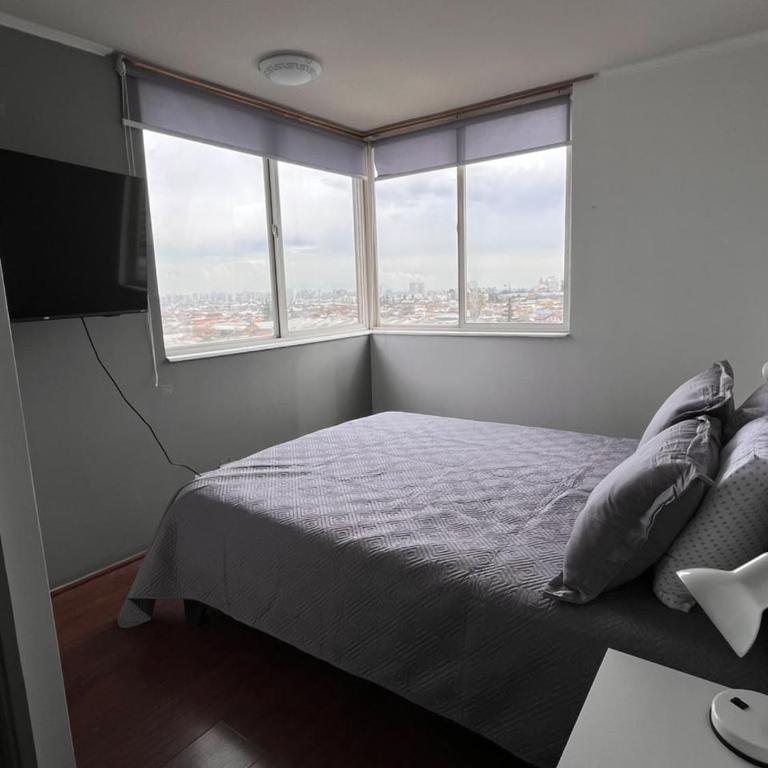 Depto 2D2B metro Irarrázaval, Movistar Arena, piscina - Two-Bedroom Apartment - 5