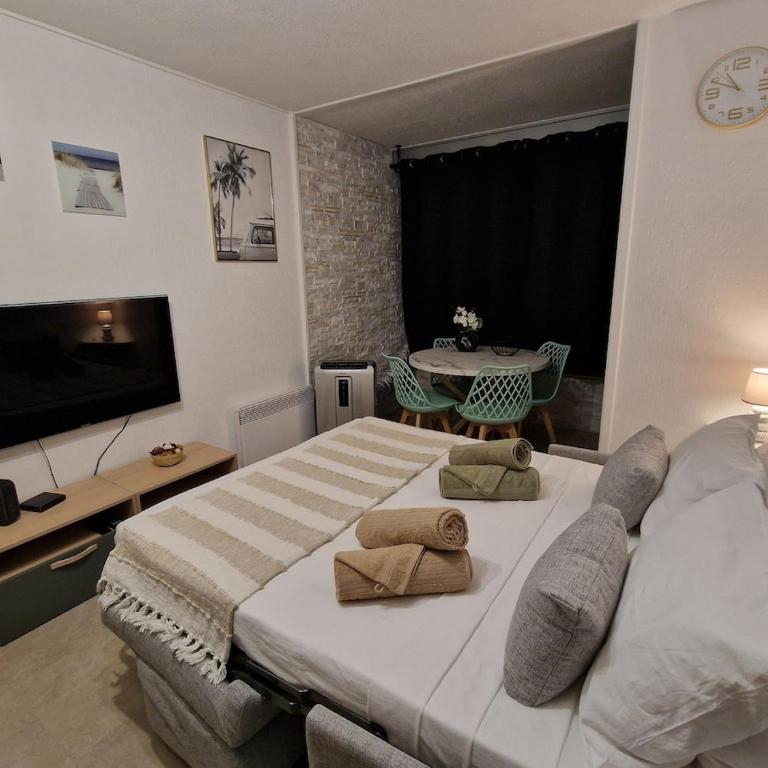 L'Écrin des Horizons - Carnon-Plage, Sea view, Wi-Fi - Appartement 1 Chambre - 6