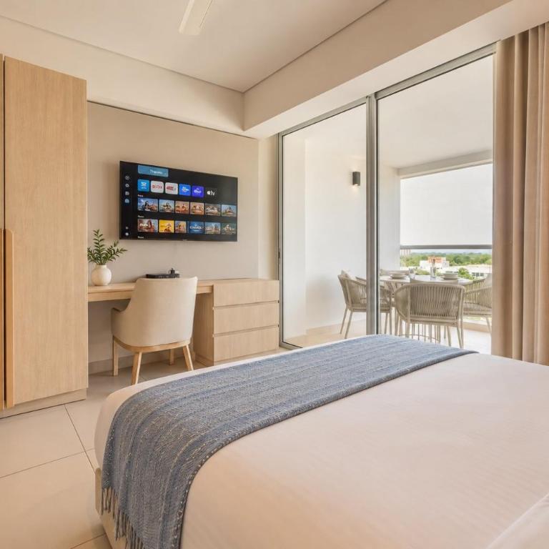 Suite con balcón, piscina y vista panorámica CB741 - Suite con cama grande - 9