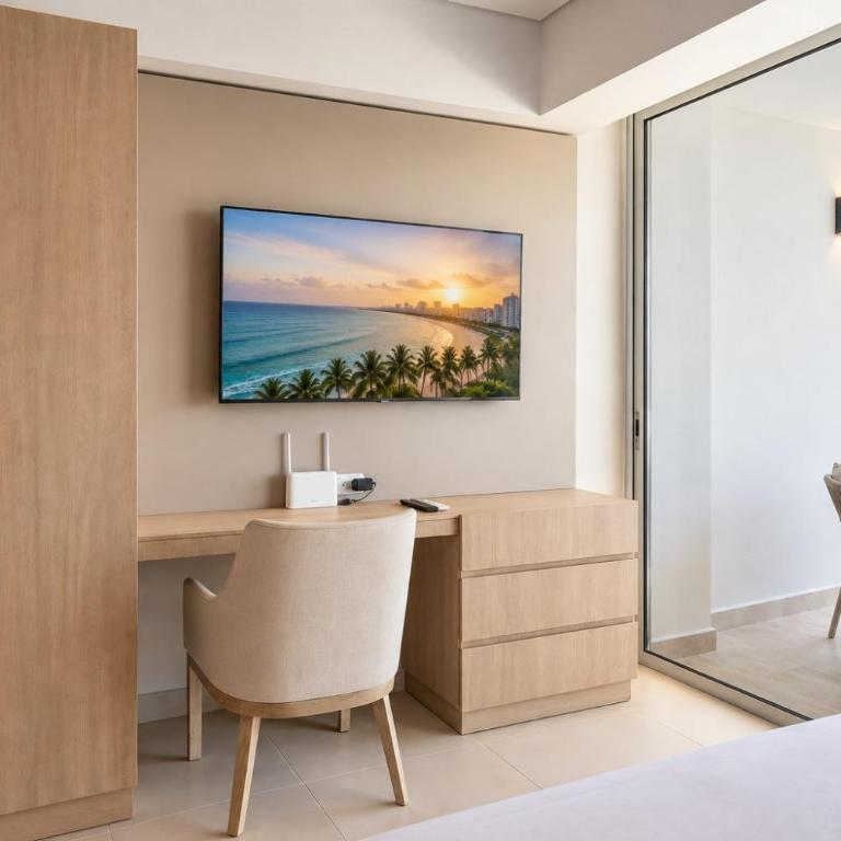 Suite con balcón, piscina y vista panorámica CB741 - Suite con cama grande - 16