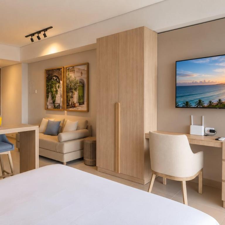 Suite con balcón, piscina y vista panorámica CB741 - Suite con cama grande - 17