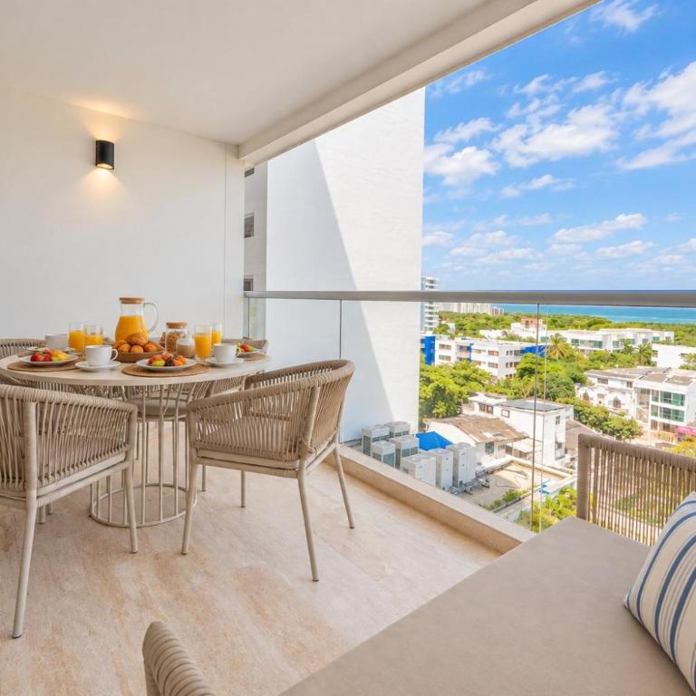 Suite con balcón, piscina y vista panorámica CB741 - Suite con cama grande - 35