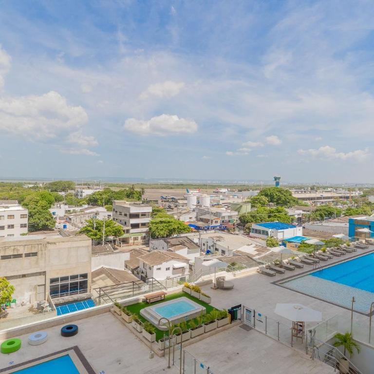 Suite con balcón, piscina y vista panorámica CB741 - Suite con cama grande - 37
