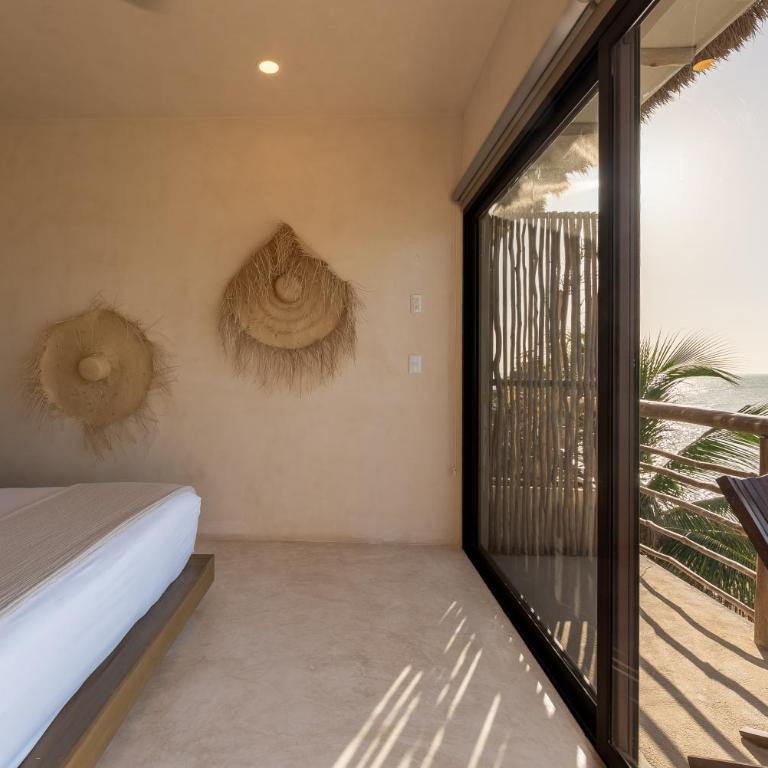 Hotel Boutique Casa Muuch By Awa Holbox - Habitación con cama extragrande y vistas al mar - 4