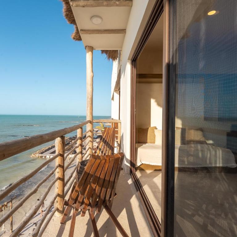 Hotel Boutique Casa Muuch By Awa Holbox - Habitación con cama extragrande y vistas al mar - 12