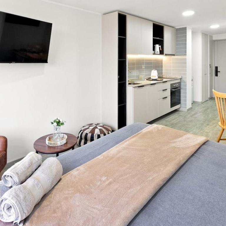 Oceana Suites Movistar Arena I Eco España - Apartamento de 1 dormitorio con balcón - 4