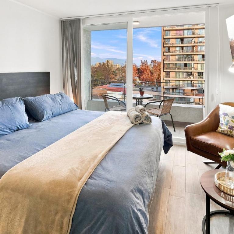 Oceana Suites Movistar Arena I Eco España - Apartamento de 1 dormitorio con balcón - 1
