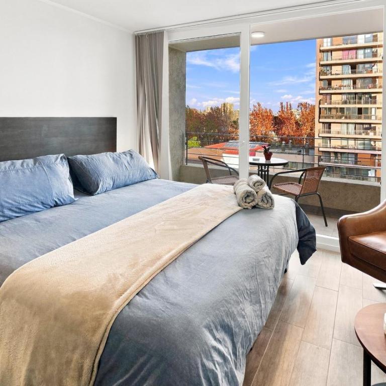 Oceana Suites Movistar Arena I Eco España - Apartamento de 1 dormitorio con balcón - 10