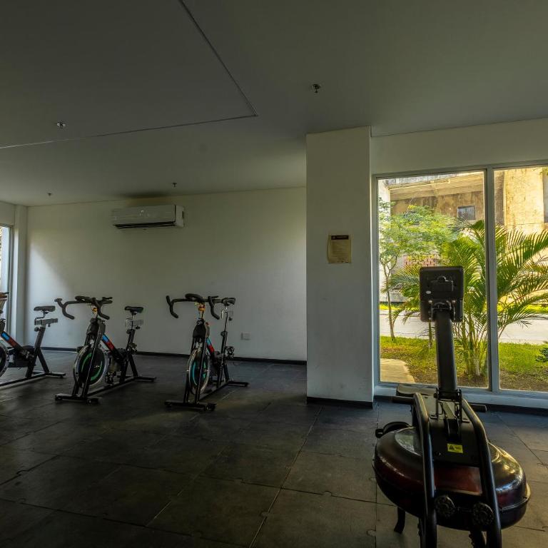 2BR 2BA Apt Baia Kristal Cartagena Crystal Lagoon - Two-Bedroom Apartment with Balcony - 70