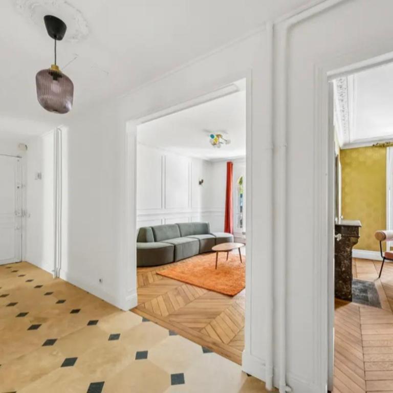 Élégant appartement typique Parisien haussmannien de 106 m2 Bassin de la Villette - Apartamento de 2 dormitorios - 5