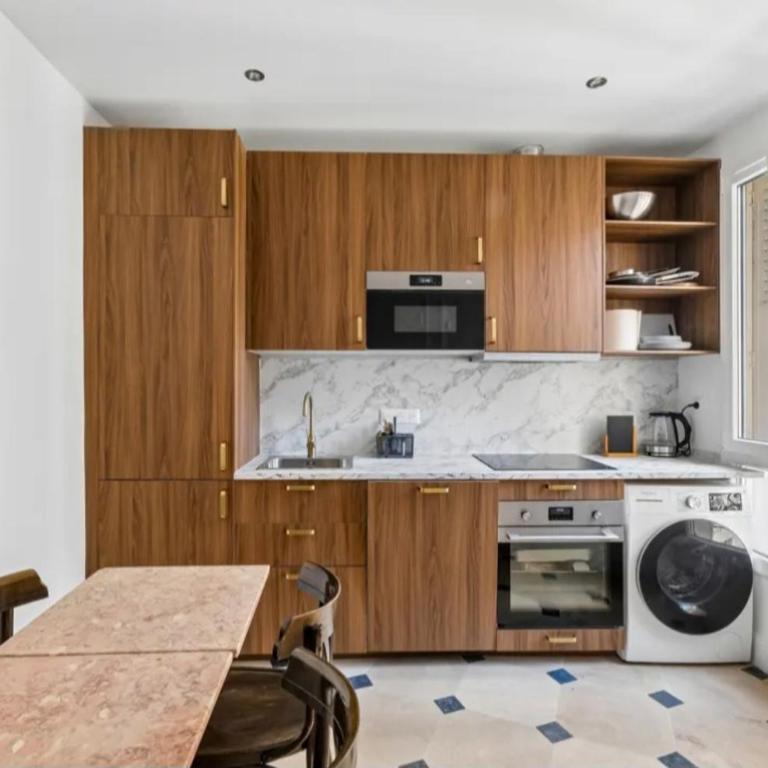 Élégant appartement typique Parisien haussmannien de 106 m2 Bassin de la Villette - Apartamento de 2 dormitorios - 7