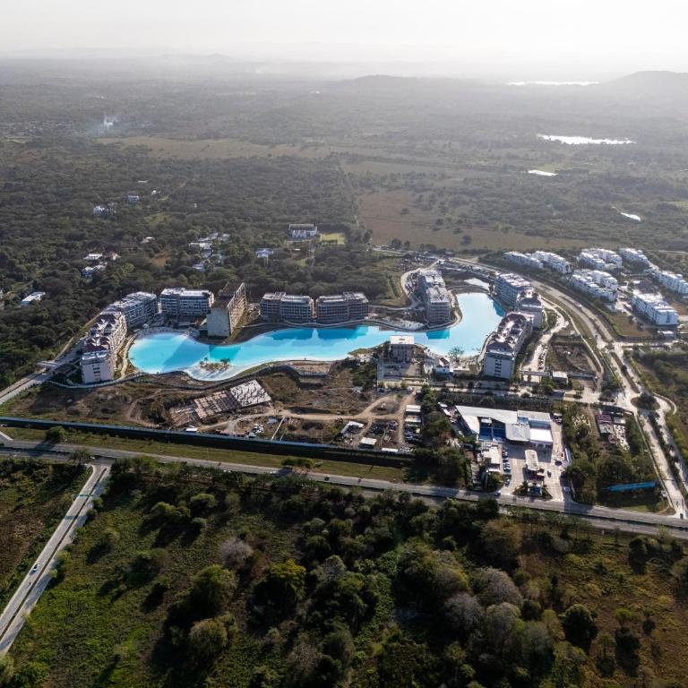 2BR 2BA Apt Baia Kristal Cartagena Crystal Lagoon - Two-Bedroom Apartment with Balcony - 66