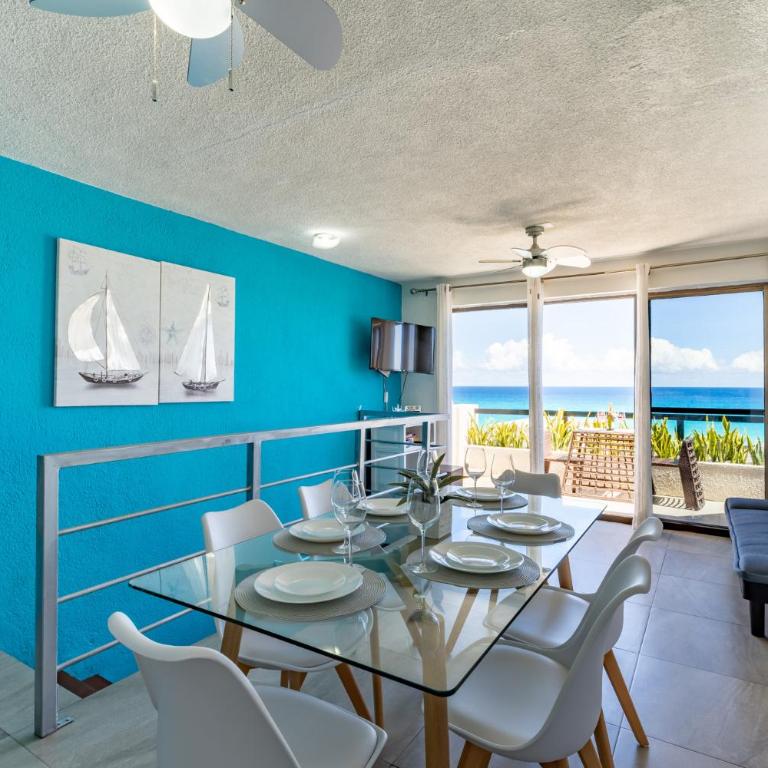 Cancun Oceanfront Residences - Hotel Zone - Villa with Sea View - 16