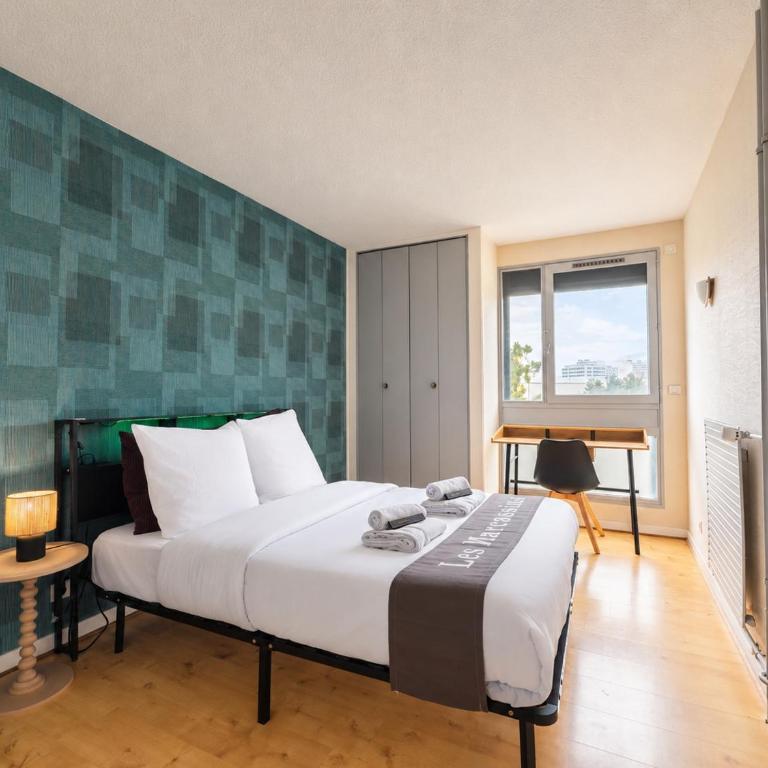 Grand appart 10 pers - 5 Chambres - Cinéma privé 4K- Alpexpo - Appartement 5 Chambres - 20