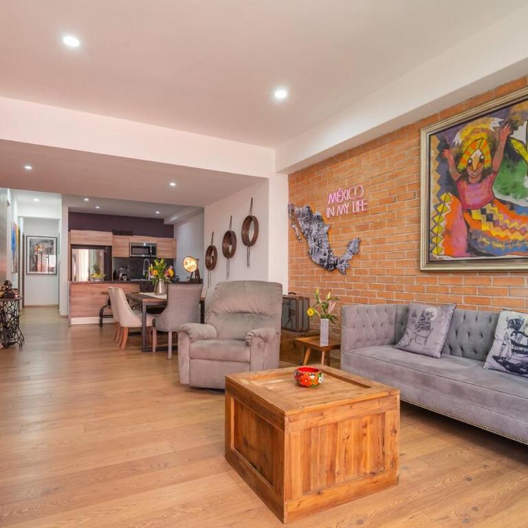 Oaxaca-Inspired 3BR Heated Pool in Roma Norte - Apartment - 1