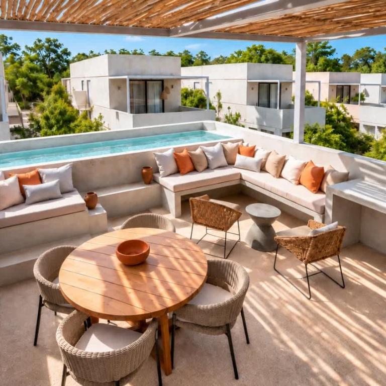 Seremonia Villa with Rooftop Pool & Beach Club Access - Villa - 3
