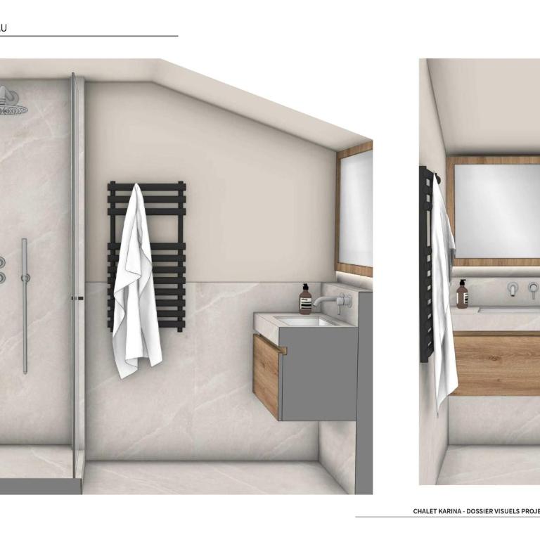 Duplex spacieux aux Menuires, 5 chambres, départ skis pieds - Apartment mit 5 Schlafzimmern - 6