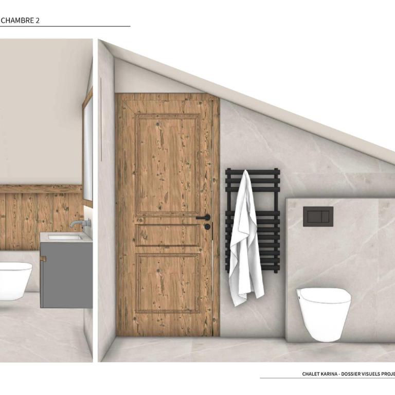 Duplex spacieux aux Menuires, 5 chambres, départ skis pieds - Apartment mit 5 Schlafzimmern - 9