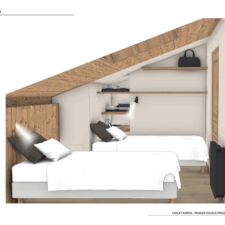Duplex spacieux aux Menuires, 5 chambres, départ skis pieds - Apartment mit 5 Schlafzimmern - 10
