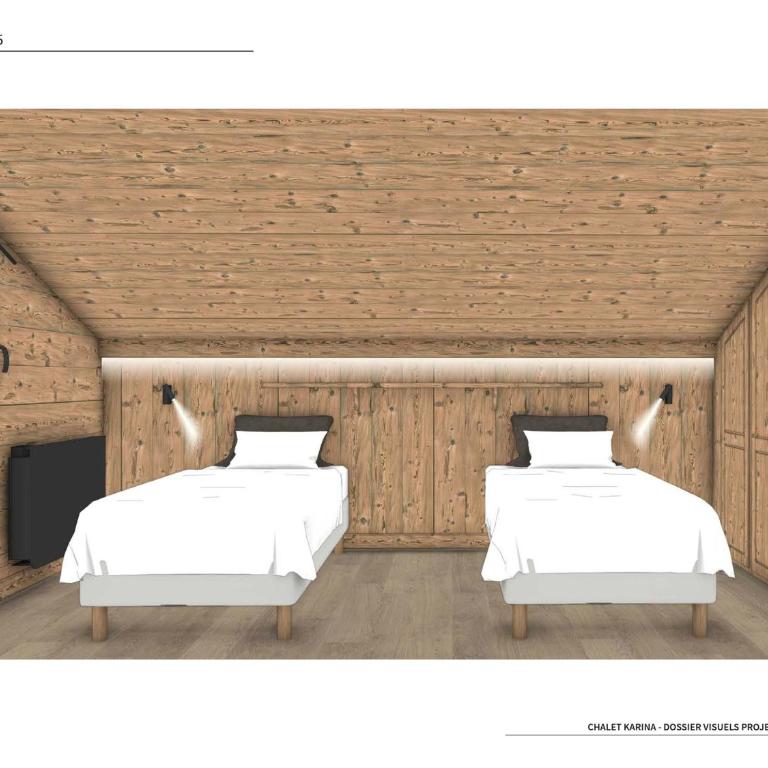 Duplex spacieux aux Menuires, 5 chambres, départ skis pieds - Apartment mit 5 Schlafzimmern - 12