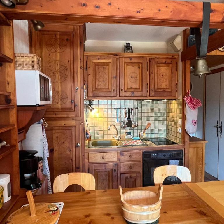 Appartement, animaux OK - vue montagnes (4 pers.) - Apartment mit 1 Schlafzimmer - 5