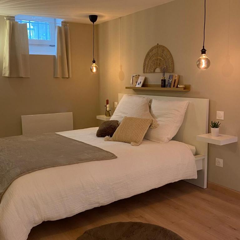 Independant Romantic studio with private spa in Strasbourg - Chambre Double - 9
